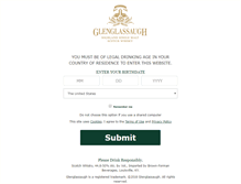 Tablet Screenshot of glenglassaugh.com